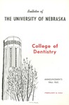 Bulletin of the College of Dentistry, 1964-1965