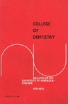 Bulletin of the College of Dentistry, 1972-1973