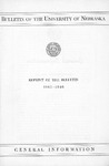 Bulletin of the University of Nebraska: Annual Catalog of the College of Medicine, 1945-1946 Reprint by University of Nebraska College of Medicine