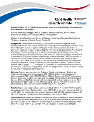Child Health Research Institute Pediatric Research Forum, Children's  Hospital & Medical Center