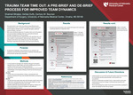 Trauma Team Time Out: A Pre-Brief and De-Brief Process for Improved Team Dynamics by Shalmali Mirajkar, Ashlee Mills Duffy, and Zachary Bauman