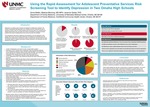 Using the Rapid Assessment for Adolescent Preventative Services Risk Screening Tool to Identify Depression in Two Omaha High Schools by Annie Ballén, Melanie Menning, and Jenenne A. Geske