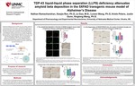 TDP-43 Liquid-Liquid Phase Separation (LLPS) Deficiency Attenuates Amyloid Beta Deposition in the 5XFAD Transgenic Mouse Model of Alzheimer's Disease