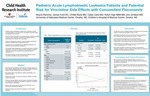Pediatric Acute Lymphoblastic Leukemia Patients and Potential Risk for Vincristine Side Effects with Concomitant Fluconazole