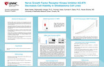 Nerve Growth Factor Receptor Kinase Inhibitor AG-879 Decreases Cell Viability in Glioblastoma Cell Lines by Blake M. Kidder, Raghupathy Vengoji Ph.D., Poonam Yadav, Surinder K. Batra Ph.D., and Nicole Shonka MD