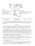 TIPS, Volume 07, No. 3 & 4, 1987