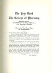 College of Pharmacy Yearbook, 1915